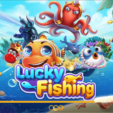 A split screen showing both the fishing game and casino interface on the JILIPARK app.